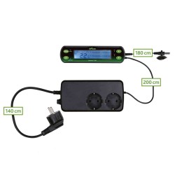 Thermostat digital deux circuits